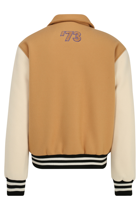 TEHRAN COLLEGE JACKET ICED COFFEE-WHITECAP GRAY 5