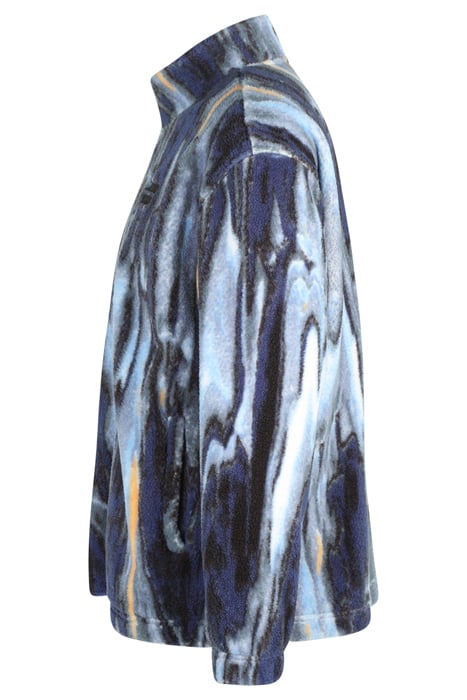 COUZEIX AOP ZIPPER JACKET BLUE MELTING AOP 6