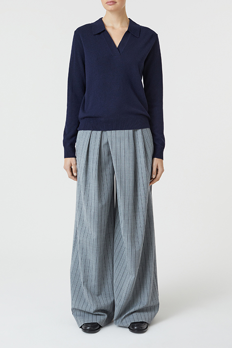 POLO LONGSLEEVE KNITS DARK NIGHT 3