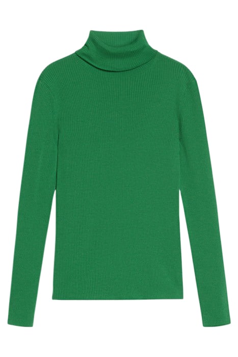 SLIM ROLLI LONG SLEEVE KNITS GREEN PATINA 3