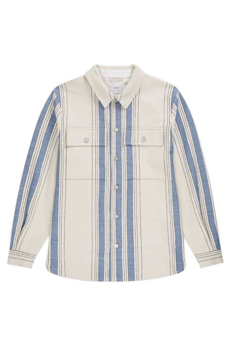 UTILITY SHIRT W/ ELBOW PATCHES SHIRTS & BLOUSES ECRU 4