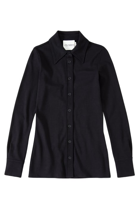 WAISTED BLOUSE SHIRTS & BLOUSES BLACK 4