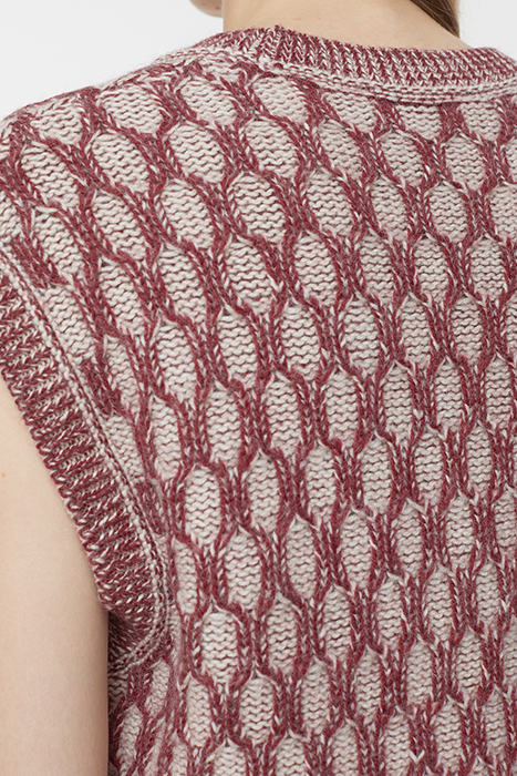 STYLE NAME GILET KNITS JAM 6