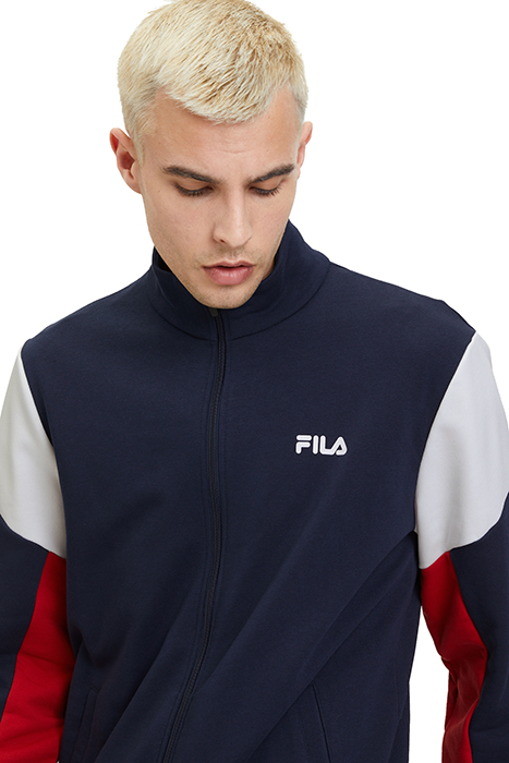 TROPEA BLOCKED JACKET BLACK IRIS-TRUE RED-BRIGHT WHITE 3