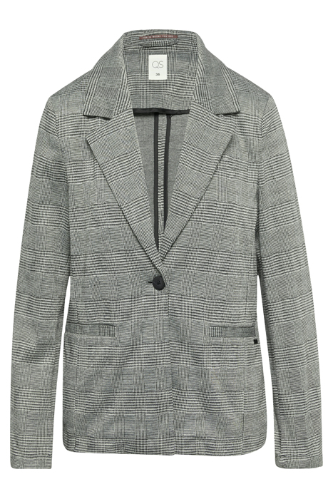 S.OLIVER-QS JACKETS-BLAZER GREY/BLACK 4