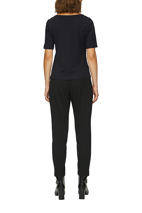 S.OLIVER T-SHIRTS GREY/BLACK 3