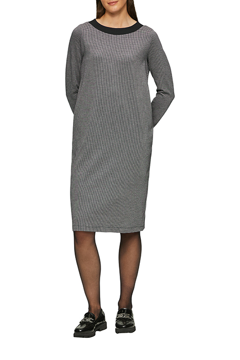 S.OLIVER DRESSES GREY/BLACK 2