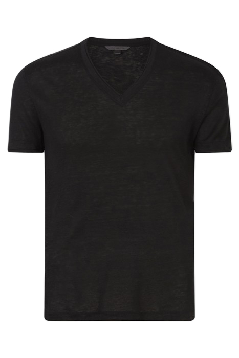 SS VNECK JRSY KNT BLACK 2