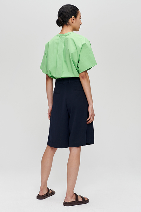 BOXY ORGANIC COTTON TOP GRASS GREEN 3