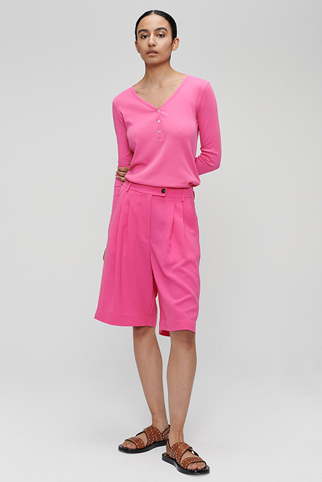 BERLIN SHORT CARMINE ROSE 5