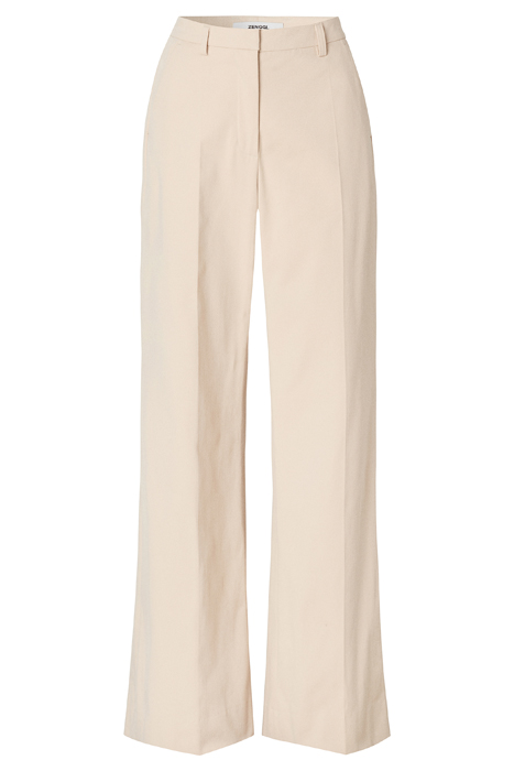 SOFT TWILL WIDE LEG PANTS SIMPLY TAUPE 4