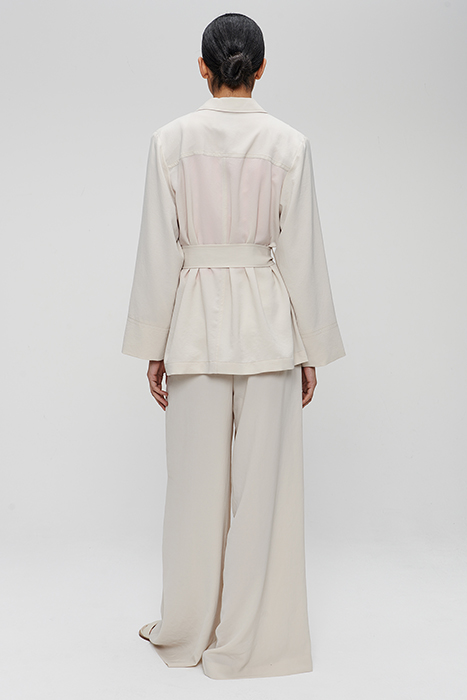 RELAXED JACKET CHALK 3