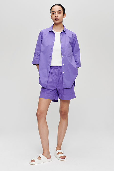 ORGANIC COTTON SHORT VIOLET 2