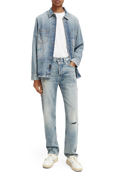 THE VERVE DENIM WORKWEAR PANT — SKY RISE 3