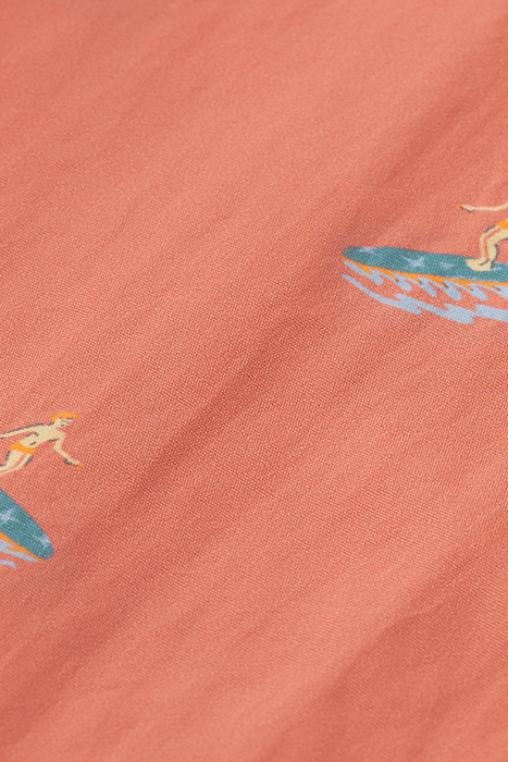 MID LENGTH - MINI PRINTED SWIMSHORT FLAMINGO SURFER AOP 8