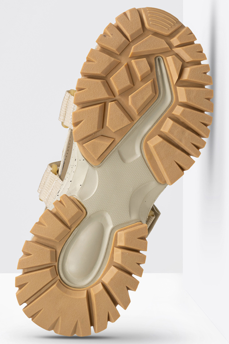 TRAIL-ZONE SANDAL OYSTER GRAY-SEPIA TINT 7