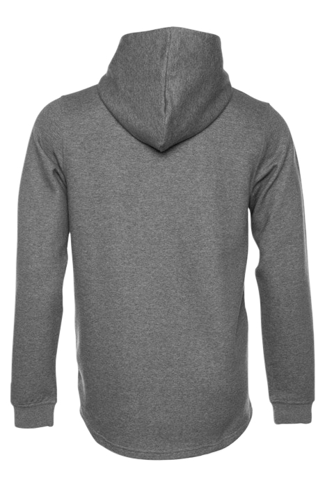 BALR. Q-SERIES STRAIGHT CLASSIC HOODIE DK GREY HEATHER 2