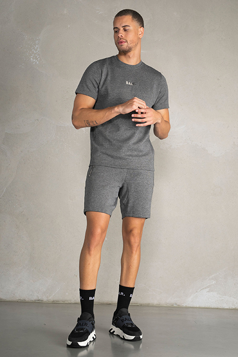 Q-SERIES SWEAT SHORT DK GREY HEATHER 2