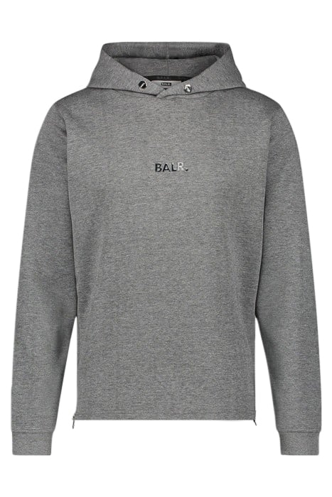Q-SERIES STRAIGHT CLASSIC HOODIE DK GREY HEATHER 3