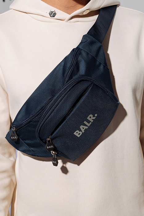 UNISEX BALR. WAISTPACK 2-ZIP NAVY BLAZER 2