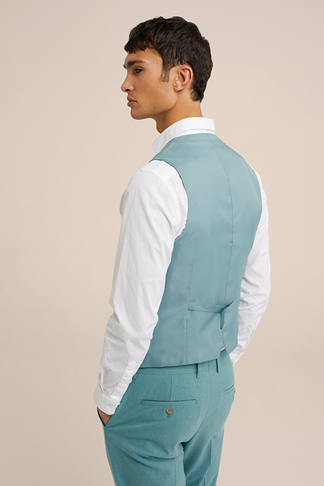 WAISTCOAT GREEN BLUE 2