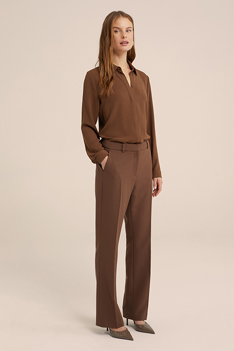 BLOUSE CINNAMON BROWN 3