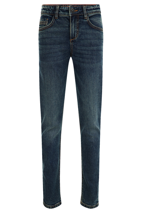 5-POCKET MID WAIST GREEN BLUE 3