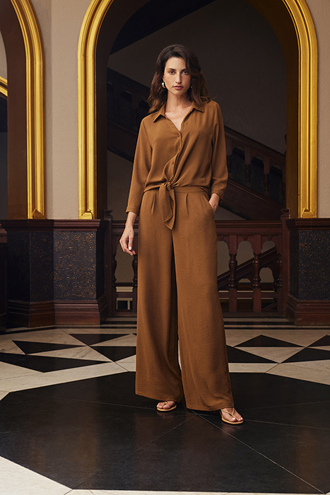 TROUSER DARK BROWN 5