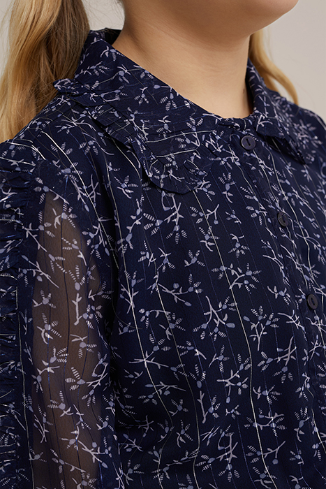 DRESS MID LENGTH DARK BLUE 5