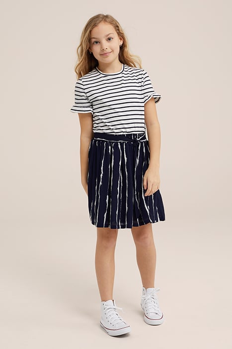 DRESS MID LENGTH DARK BLUE 2