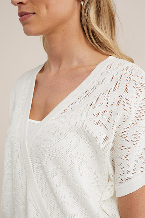 KNITTED PULLOVER OFF-WHITE 5