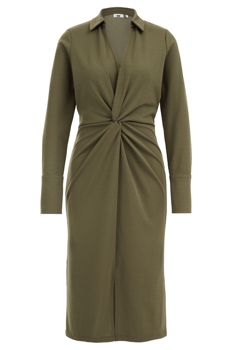 DRESS MIDI ARMY GREEN 4
