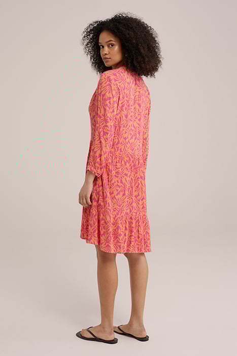 DRESS SHORT BRIGHT PINK 2