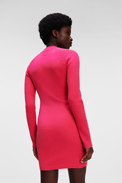 KLJ LSLV KNITTED DRESS CABARET 2