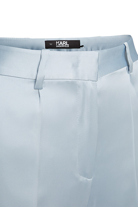 FLUID SATIN TAILORED PANTS CASHMERE BLUE 5