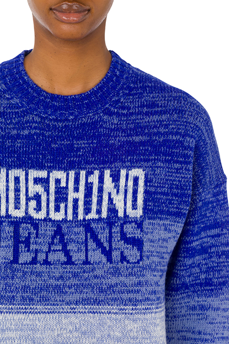 WOOL BLEND PULLOVER BLUE 4