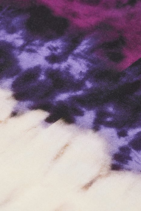 ELENI - HIGH RISE WIDE LEG PYJAMA PANTS DIP DYE STRIPE 9