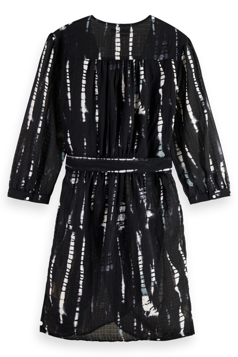 MINI WRAP DRESS TIE DYE ROPE 5