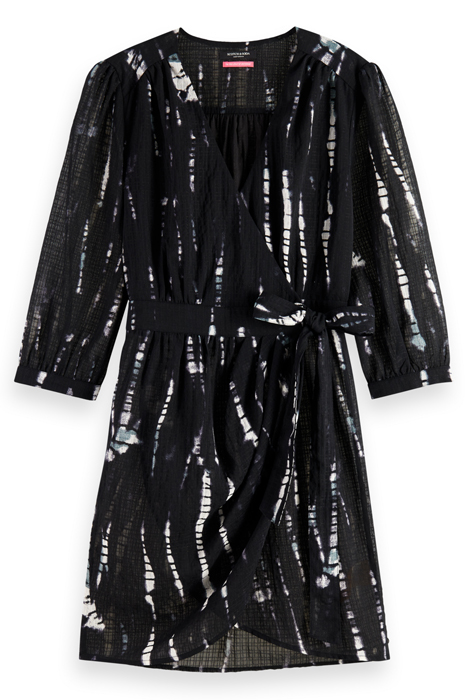 MINI WRAP DRESS TIE DYE ROPE 4