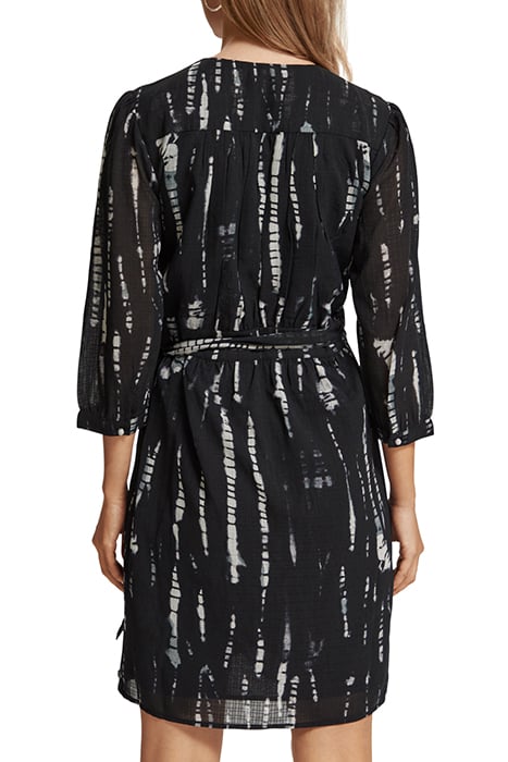 MINI WRAP DRESS TIE DYE ROPE 2