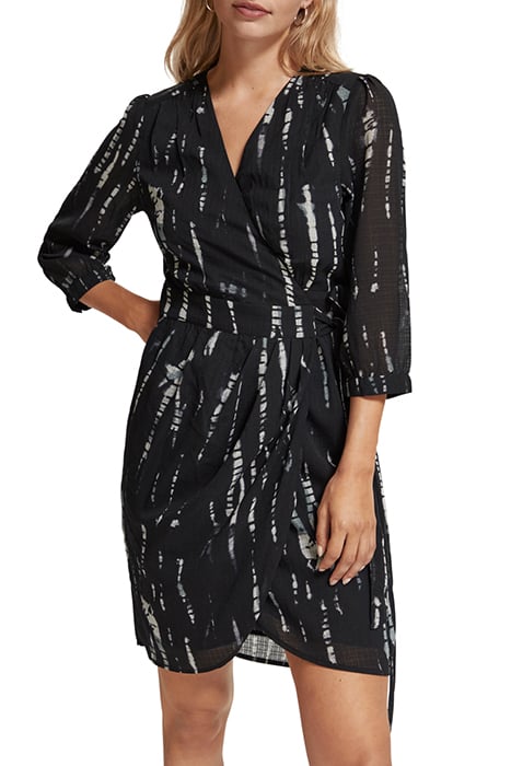 MINI WRAP DRESS TIE DYE ROPE 1