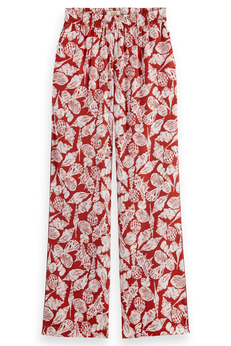 GIA SHELL BATIK PRINTED PANT SHELL BATIK TERRACOTTA 4