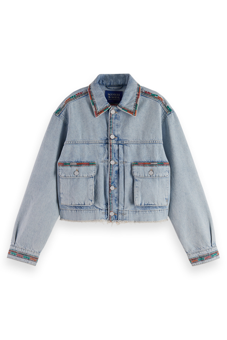 CROPPED DENIM JACKET — SEA STAR 4