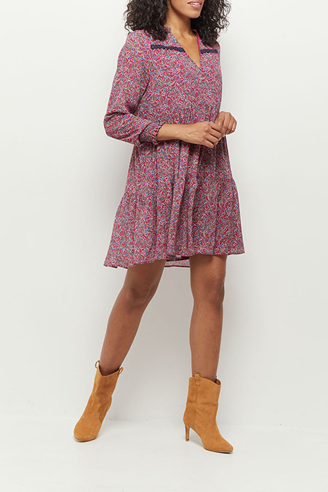 O.CANA - CARAMEL SUEDE CHELSEA BOOTS WITH THIN HEEL 2