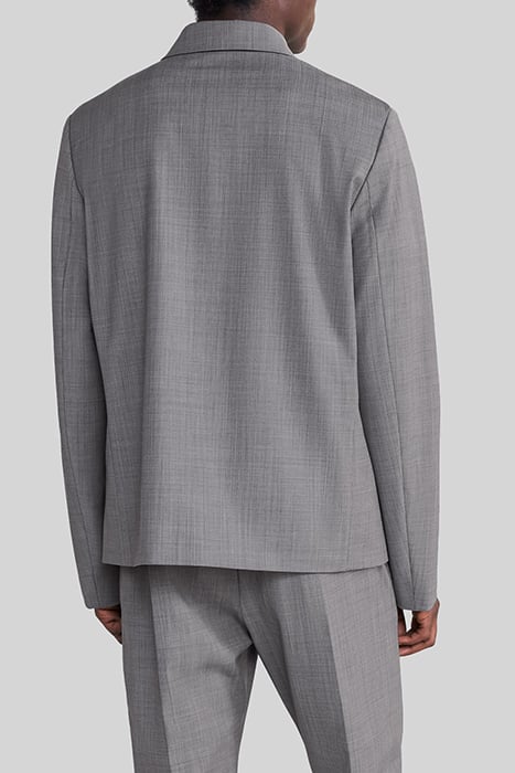 MINK SEMI-PLAIN FABRIC TRAVEL SUIT JACKET 2