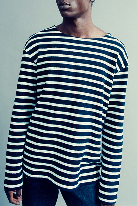LONG-SLEEVE SAILOR-STRIPE T-SHIRT 9