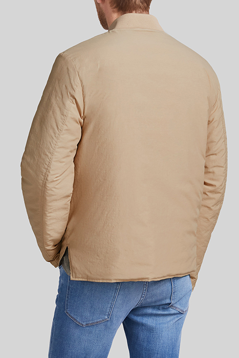 KHAKI/BEIGE REVERSIBLE LIGHT PADDED JACKET 2