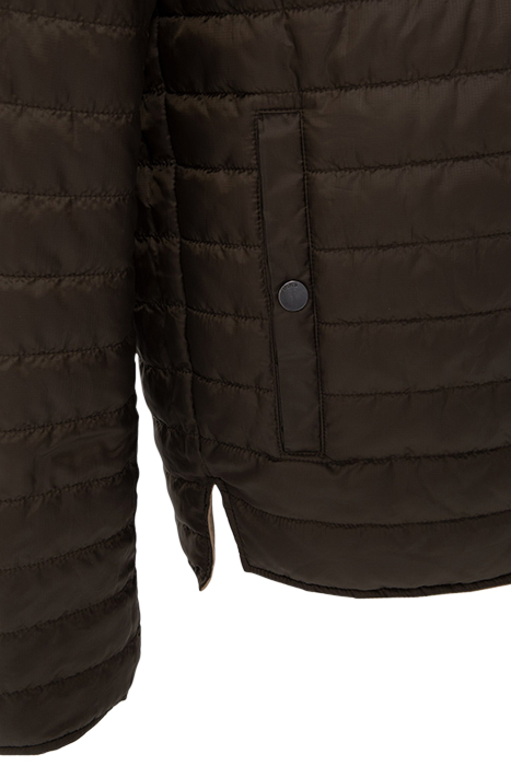 KHAKI/BEIGE REVERSIBLE LIGHT PADDED JACKET 9