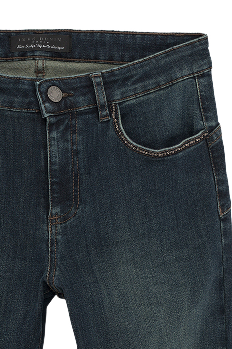 MID.HIGH BLUE SCULPT.UP FIT SLIM JEANS 7