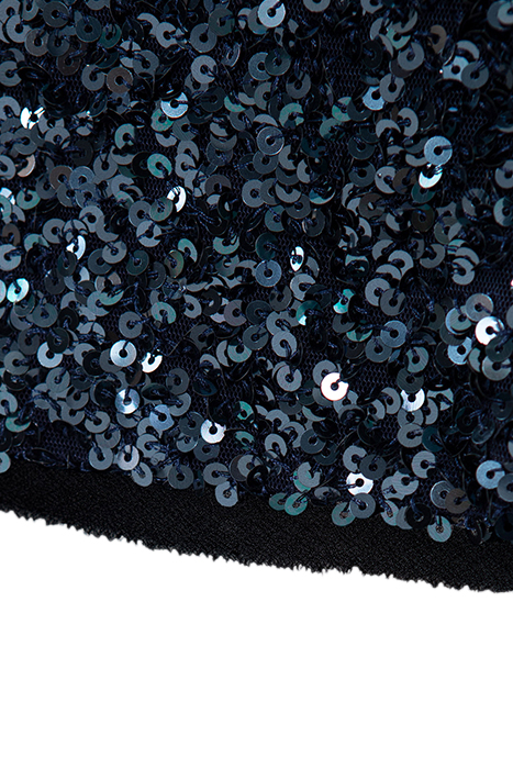 BLUE EMBROIDERED REVERSIBLE SEQUIN FRONT/BACK TOP 6